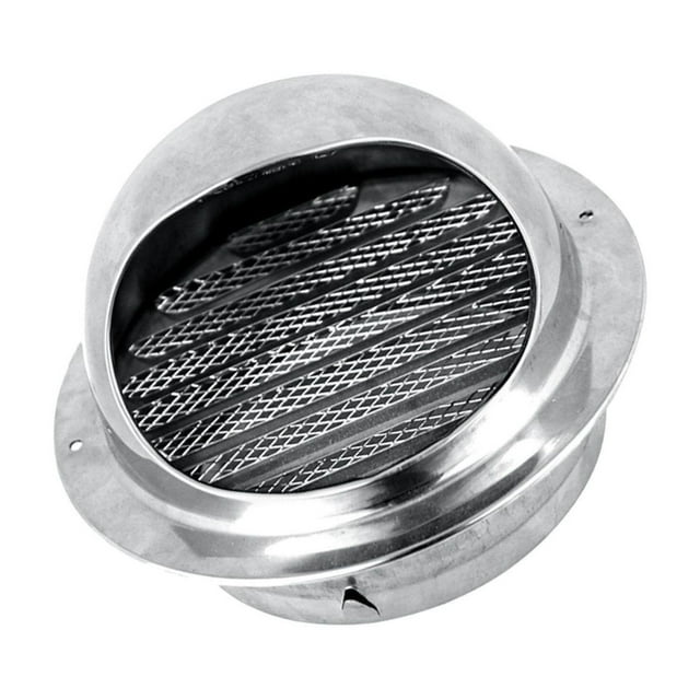 VONKY Bouchons de Sortie d'Air en Acier Inoxydable 304 avec Écran en Maille Intégré Capot de Ventilation 100mm