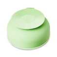 thumbnail image 4 of Parent's Choice 5" Round Silicone Bowl with Lid and Suction Cup Sage Green, 4 of 9
