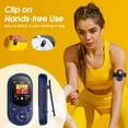 thumbnail image 3 of Bluetooth 5.3, mini reproductor de música portátil con grabación de radio fm, reproductor de música infantil mp3 con podómetro MP3 y reproductor mp4, 3 of 8