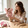 thumbnail image 4 of Wegodal Fairy Patchwork DIY, Fun Flower Fairies Patchwork Sewing Kit | Flower Fairies Making Kit, Patchwork Set with Fabric , Create Winged Elf, DIY Project for Beginners, 4 of 4