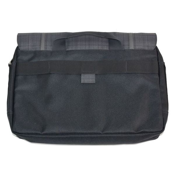 HP Slim Ultrabook Messenger Bag 15.6" Professional Style, Black & Gray - F3W14AA