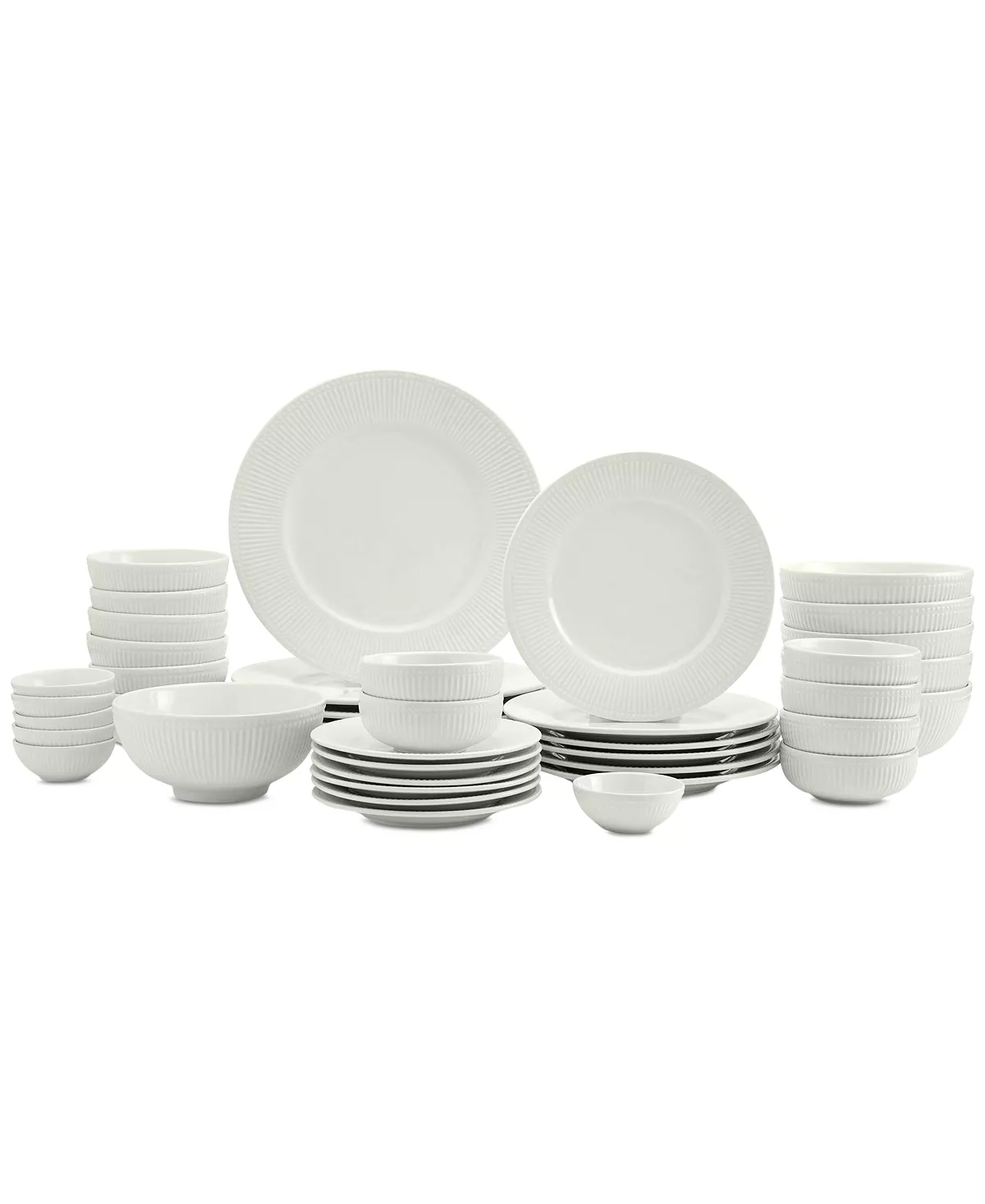 Inspiration by Denmark Fiore 42 Pc. Dinnerware Set, Service for 6