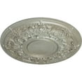 thumbnail image 3 of 32 3/4"OD x 2 1/2"P Jackson Ceiling Medallion (Fits Canopies up to 13 1/2"), Hand-Painted Flash Gold, 3 of 6