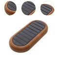 thumbnail image 6 of yuksok Organizer Tray Display Case Jewelry Drawer Organizer Wood Jewelry Organizer Oval Gray, 6 of 9