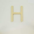 thumbnail image 1 of Package of 1, 10 Inch X 3/4" Baltic Birch "H" Wood Letters In The Century Gothic Font | Thick | Upper Case For Art & Craft Project, Made in USA, 1 of 1