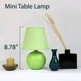 thumbnail image 3 of Simple Conceptions Mini globe en céramique Lampe de table 2 paquets, 3 of 4