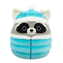 Squishmallows Winter Squad 12" Galci the Raccoon in Jacket Plush Doll Toy