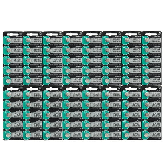 80 357 / 303 Murata Watch Battery SR44SW SR44WSilver Oxide Coin Cell Button Battery