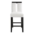 thumbnail image 5 of Bowery Hill Fabric Upholstered Counter Chairs in Black (Set of 2), 5 of 12