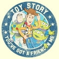 thumbnail image 2 of Men's Toy Story You've Got a Friend in Me Distressed Badge Graphic T-Shirt, 2 of 4