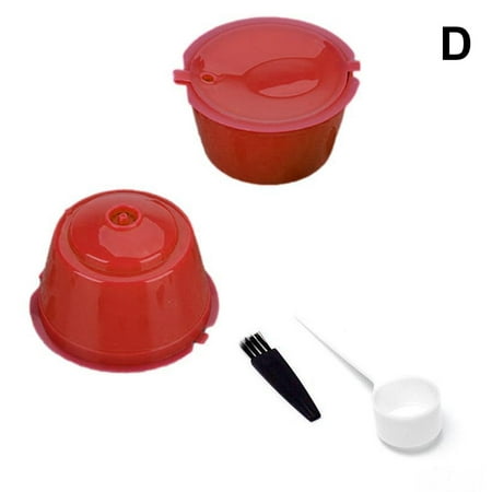 

1 Set Refillable Coffee Capsule Cup For Dolce Gusto Reusable Pod Nescafe C4M4