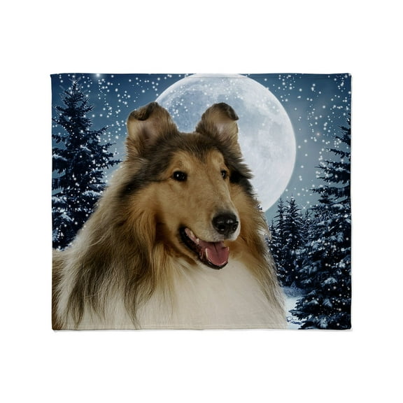 CafePress - Collie Throw Blanket - Soft Fleece Throw Blanket, 50"x60" for All Ages