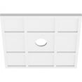 thumbnail image 3 of 18"OD x 3"ID x 6 1/4"C x 1"P Rubik Architectural Grade PVC Contemporary Ceiling Medallion, 3 of 7