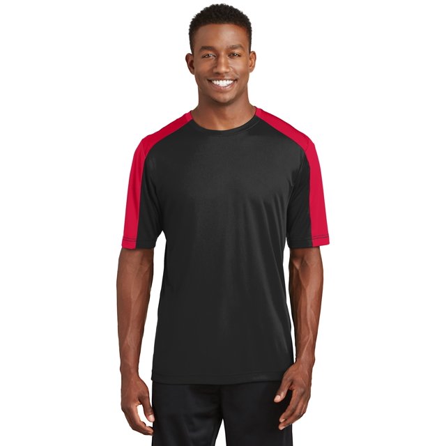 Camiseta con bloque de manga Sport-Tek® PosiCharge® Competitor™. ST354 deporte-tek ST354