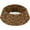 Chestnut, variant on Best Choice Products 42in Basket Woven Hyacinth Christmas Tree Collar, Tree Skirt Accessory w/ Cord Cut-Out - Chestnut