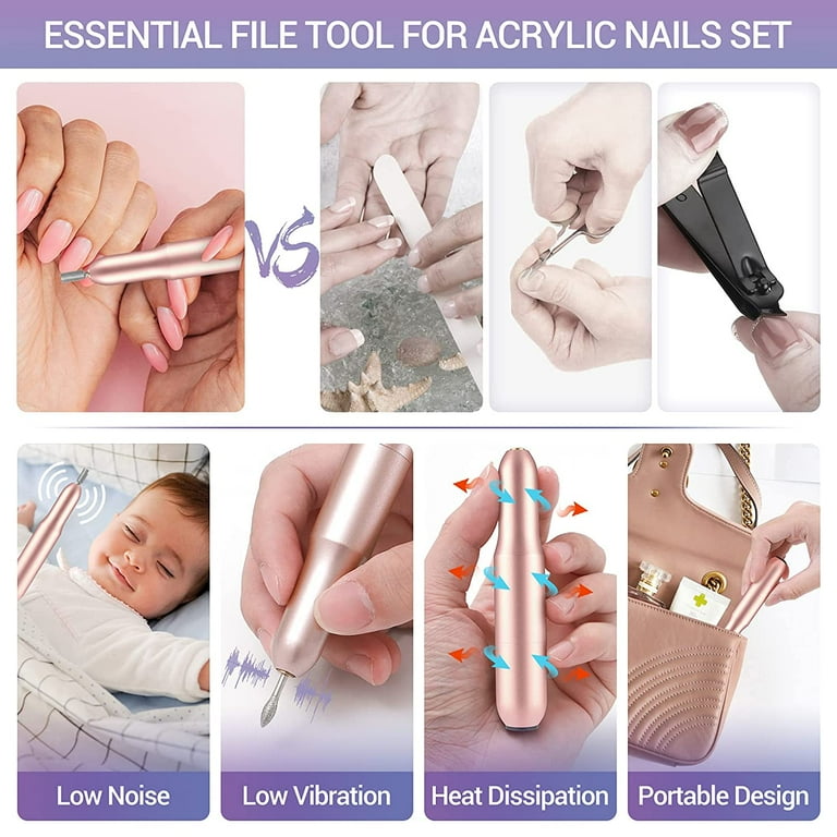 Acrylic nail 2024 kit with drill
