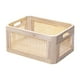 thumbnail image 1 of Cesta de almacenamiento de escritorio, caja de almacenamiento de madera para escritorio, organizador de cajones para utensilios de cocina Largo 35cmx25cmx16cm, 1 of 9