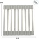 thumbnail image 2 of Roll Up Trivets Rack 304 de acero inoxidable multiuso resistente al calor compatible con platos calientes, almohadillas de cacerolas en encimeras, soportes para macetas Afortunado Sencillez, 2 of 5