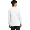 thumbnail image 3 of Port & Company Men's Mock Turtleneck Long Sleeve T-Shirt - PC61M, 3 of 4