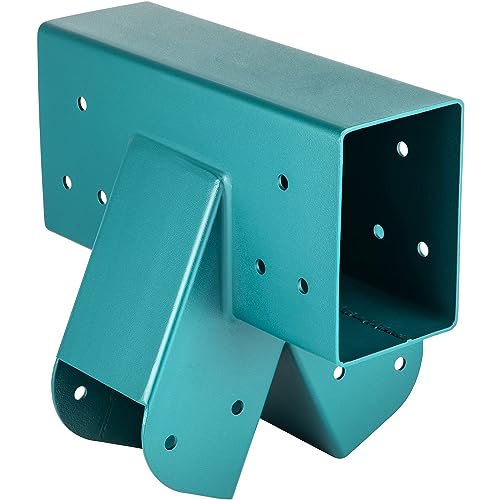 VEVOR Swing Set Bracket 12 Swing Bracket AFrame Construction Swing Set Hardware Iron Material with Green Powder Coated DIY Swing Set Middle Bracket Swing Set Kit for 2 4x4 Legs 1 4x6 Beam