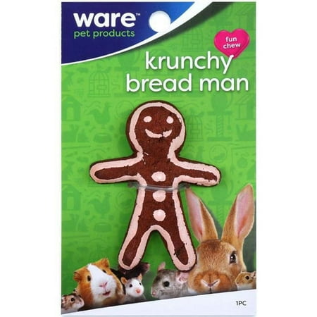UPC: 0791611130919 | Ware Manufacturing 13091 Natural Critter Ware Krunchy Bread Man Chew