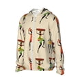 thumbnail image 2 of Rocae African Women Print Breathable Sun Protection Hoodie Quick-Dry Lightweight Long Sleeve Hoodie Unisex Running Sports Shirt 3X-Large, 2 of 9