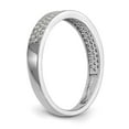 thumbnail image 6 of Solid 14k White Gold Engagement Diamond Wedding Band Ring Size 5.5 (.365 cttw.), 6 of 8