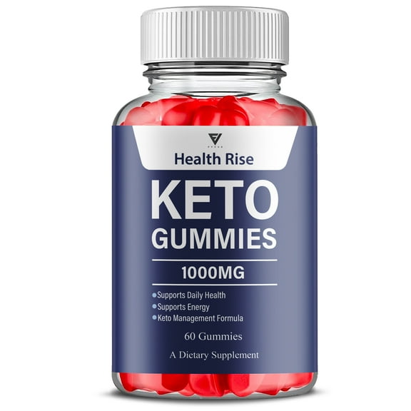 Health Rise Keto ACV Gummies, HealthRise Apple Cider Vinegar & Overall Wellness Multivitamin Support Supplement (60 Gummies)