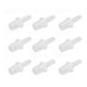 thumbnail image 1 of Cabezal de conector de boquilla de botella de leche, 100 piezas Cabezal de conector de conversión de botella de leche PP Cabezal de conector de conversión de botella de leche Diseño de clase mundial, 1 of 14