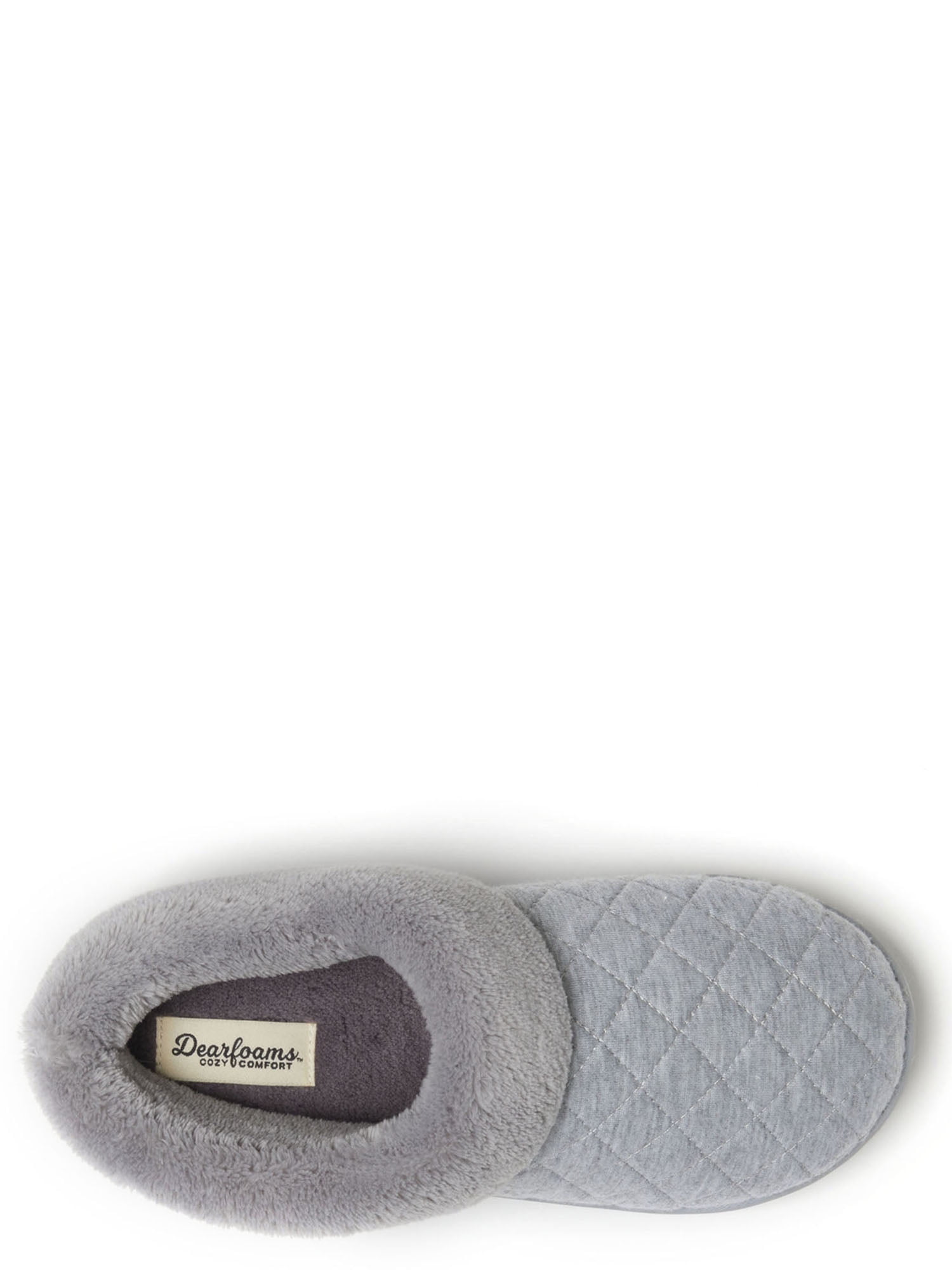 Dearfoams Cozy Comfort Women's Quilted Jersey Clog