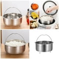 thumbnail image 2 of YIEMEEN Steaming Tray Stainless Steel Food Steamers Basket with Handle Steaming Grid Vegetable Steamers Rack Enduring, 2 of 15