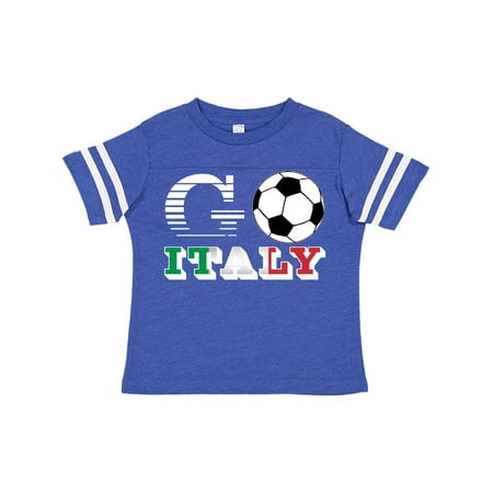 

Inktastic Go Italy- Soccer Football Gift Toddler Boy or Toddler Girl T-Shirt