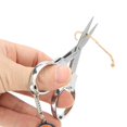 thumbnail image 2 of LHCER Stainless Steel Pocket Travel Folding Scissors Key Chain Fishing Scissor Thread Cutter , Pocket Scissors, 2 of 8