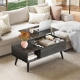 thumbnail image 2 of Lift-Top Coffee Table with Storage - Modern Living Room Design, 2 of 8