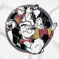 thumbnail image 2 of Popeye the Sailor Man and Friends Hoodie Sweatshirt Women Men Brisco Brands S, 2 of 6
