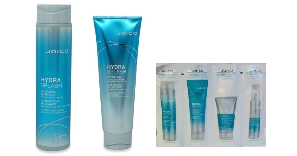 Joico HYDRA SPLASH Hydrating Shampoo & Conditioner DUO SET with free 4