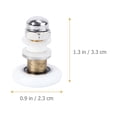 thumbnail image 3 of Miangastore Rouleaux de Porte de Douche en Acier Inoxydable 4 Pcs 1.3X0.9X0.9In, 3 of 9