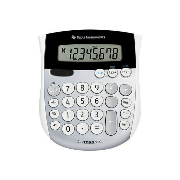Texas Ti-1795sv 8 Digit Semi-Desktop Portable