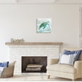 thumbnail image 2 of Stupell Industries Modern Turtle Underwater Animals & Insects Painting Gallery Wrapped Canvas Print Wall Art, 17 x 17, 2 of 7