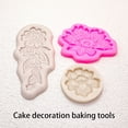 thumbnail image 3 of Monstrate Molde de silicona para Tartas, molde para cupcakes de Chocolate con Fondant de flores, moldes para decoración de postres, utensilios Herramientas y accesorios para hornear Rosado Florón, 3 of 6