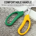 thumbnail image 5 of Garden Trimming Scissors | Stainless Steel Bent Blade Pruning Shears | Soft Grip Handle | Precision Gardening Tool for Grape, Fruit Tree, Flower, Indoor & Outdoor Use | 15.6x7.5cm | 1 Pack, 5 of 9