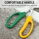thumbnail image 5 of Tijeras de podar para jardín, hoja curva, empuñaduras suaves, mango ergonómico, para mantenimiento de jardines, tijeras de podar, corte intensivo, herramienta para jardinería, acero inoxidable, 5 of 9