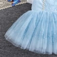 thumbnail image 5 of ATAIKU 3-9Y Kids Girls Princess Ballet Dress Short Sleeve Leotards Skirted Tutu Dancewear Halloween Christmas Party Dress, 5 of 14