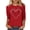 Valentines Sweatshirts-Red, variant on Brilliant Valentine Shirts for Women Blouse Womens Tops Women Round Neck Long Sleeves Casual Sweatshirts Sweater Pullover Tunic Tops Black XXL