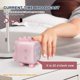 thumbnail image 2 of Lindo Reloj Despertador para Niños, Multifuncional Ajustable Luz Nocturna Cuenta Regresiva Snooze Control De Voz Reloj Recargable (Rosa). Afortunado Sencillez, 2 of 4