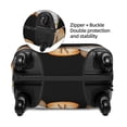 thumbnail image 4 of Lsque Coffee Gnome (2) Printed Luggage Cover, Travel Luggage Protector,Scratch and Dirt Resistant, Fits 18-32 Inch Luggage - Medium, 4 of 9
