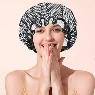 4 Pieces Satin Wrap Cap Open Wrap Headband for Women's Hair Adjustable Hair  Wraps for Women Sleeping Nonslip Hair Wrap Strips (Black, Dark Pink, Wine