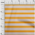 thumbnail image 1 of oneOone Georgette Viscose Mustard Yellow Fabric Stripes Sewing Material Print Fabric By The Yard 42 Inch Wide-RZQ, 1 of 5