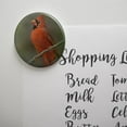 thumbnail image 2 of Red Cardinal Bird On Branch Kitchen Refrigerator Locker Button Magnet, 2 of 6