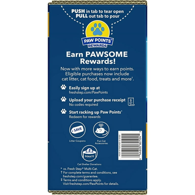 Fresh Step Advanced Clumping Cat Litter with Activated Carbon for Odor Control Walmart